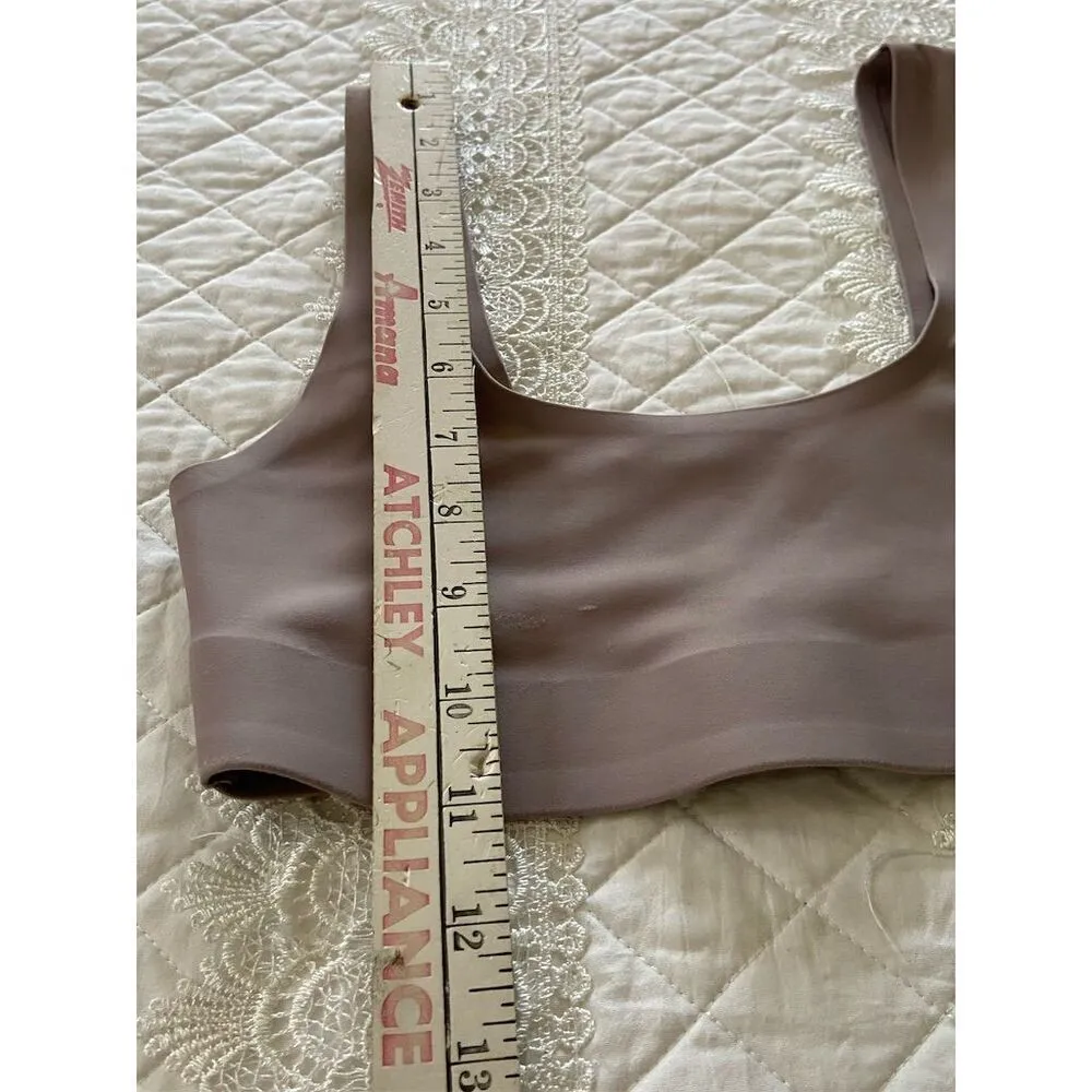 Parade Square Neck Bra Mauve Wireless Supportive Size XS Brown - Image 4