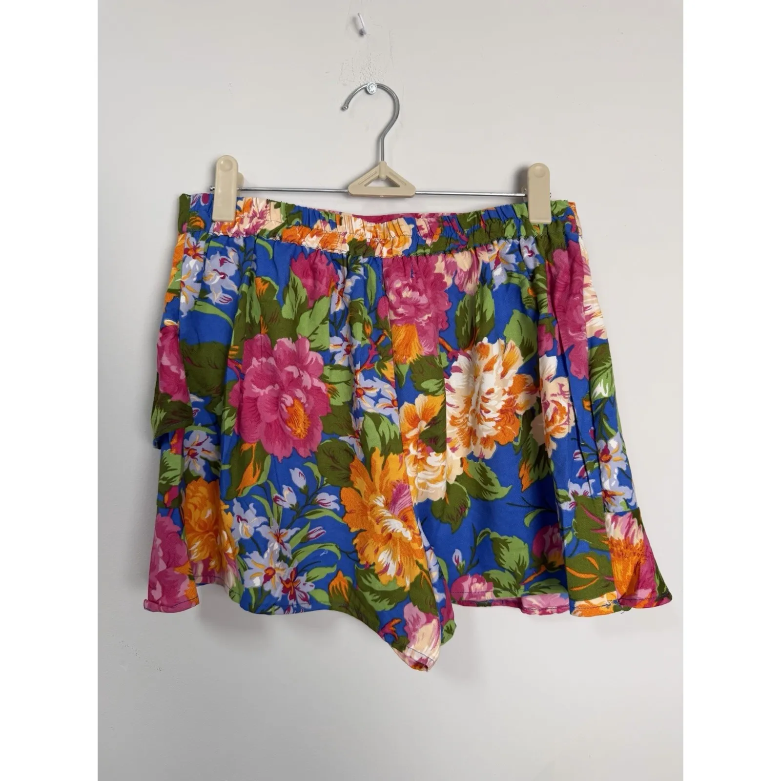 Band of Gypsies Lottie & Holly Floral 2 Piece Outfit Skort Bottoms Size Medium - Image 9
