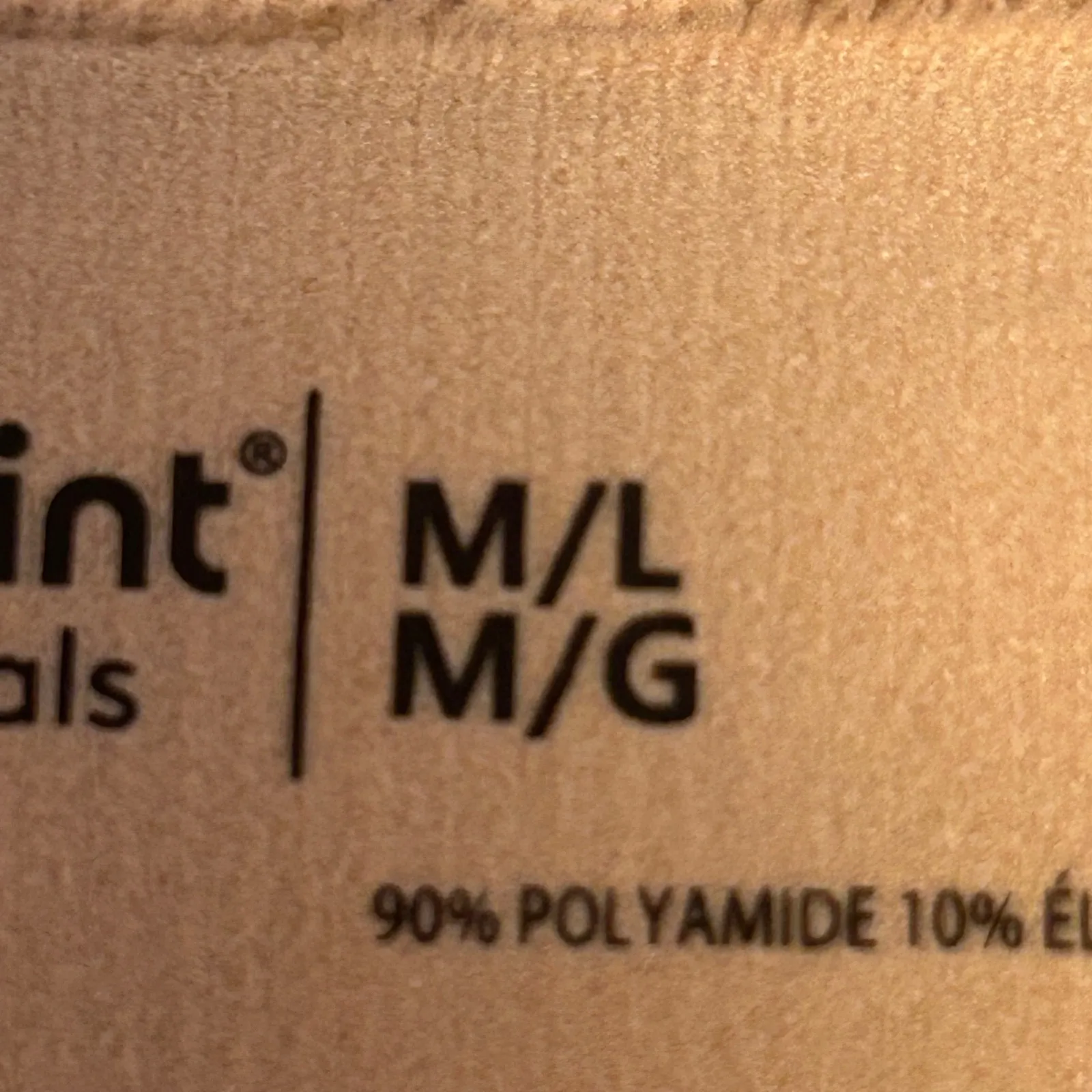 Shapermint Essentials High Waist Tummy Control Shorts Shapewear Beige M/L Tan Size undefined - Image 4