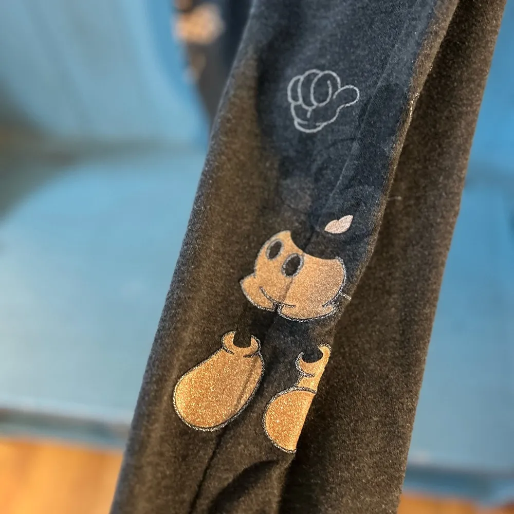 Gap x Disney Sweatpants/Joggers, Size L Black Size L - Image 3