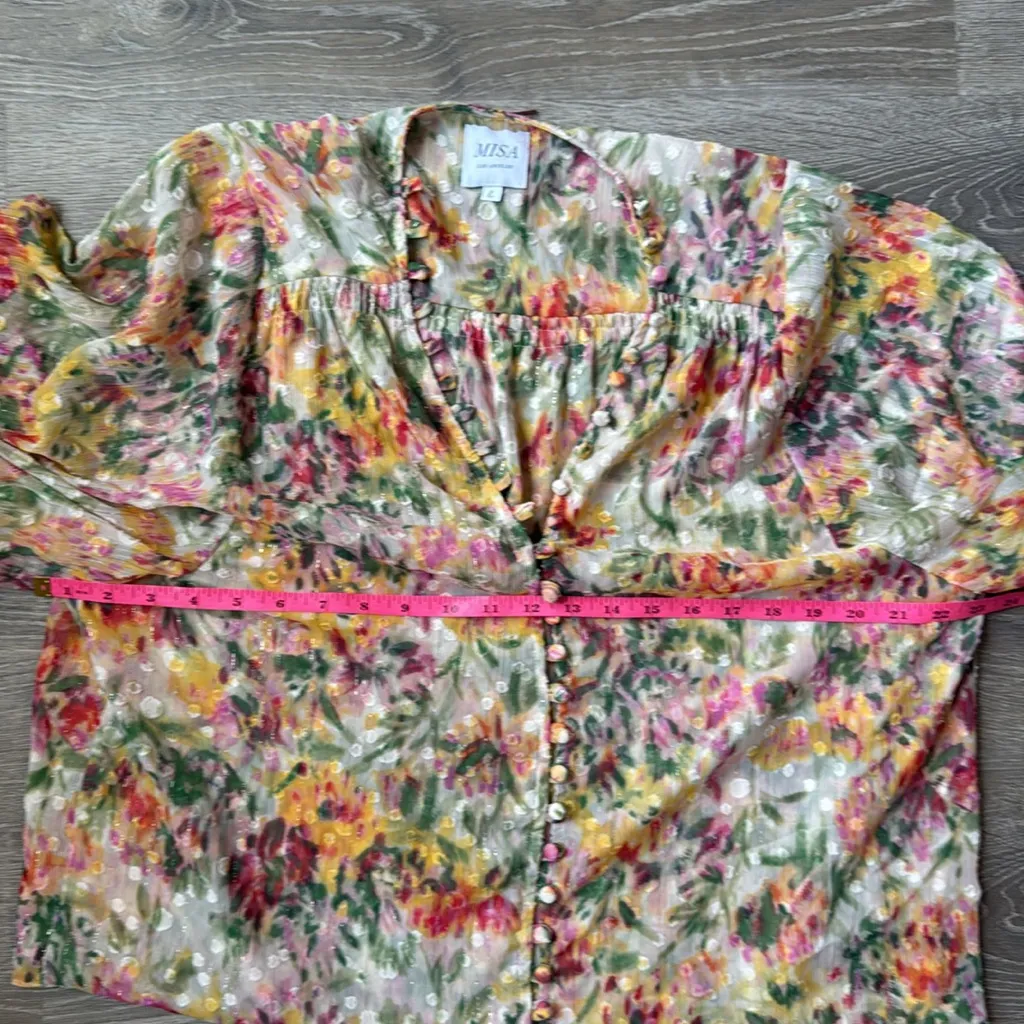 Misa Los Angeles Para Top in Bahara Floral Print - Image 8