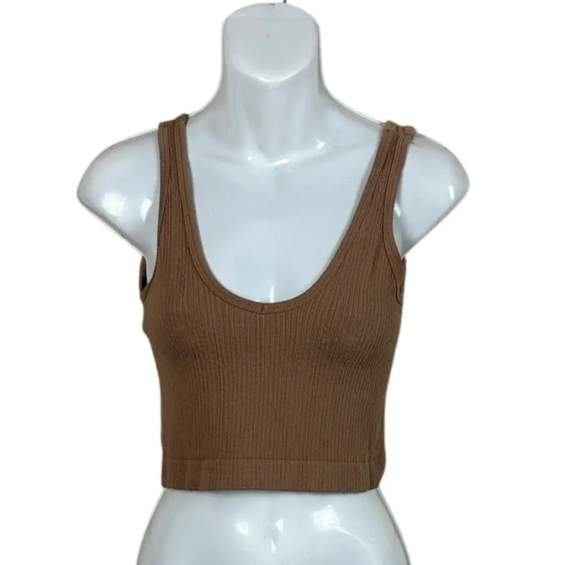 Urban Outfitters Out From Under Drew Seamless Bra Top in Light Sand size M - Image 3