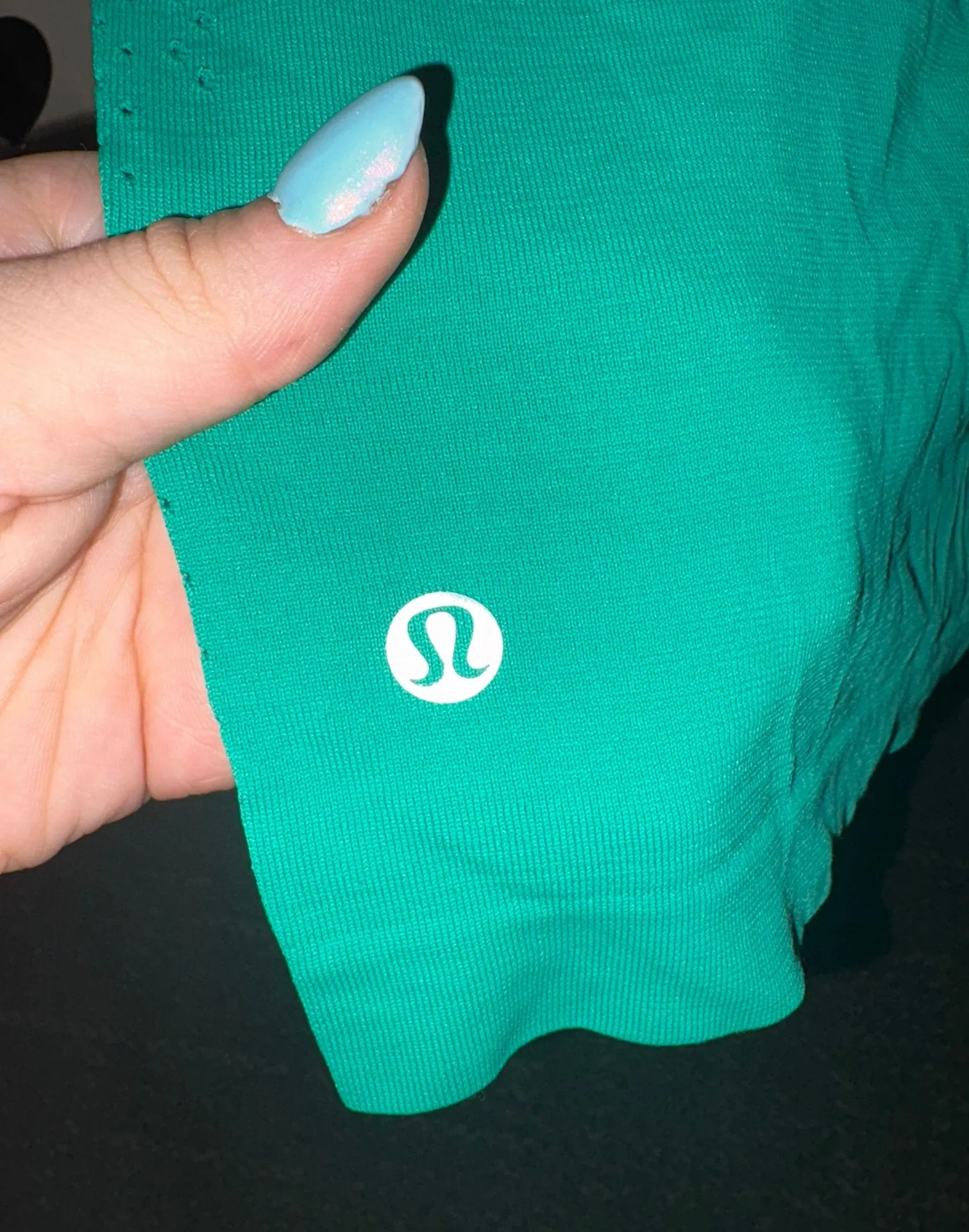 Lululemon Short Sleeve Shirt Green Size 6 - Image 3