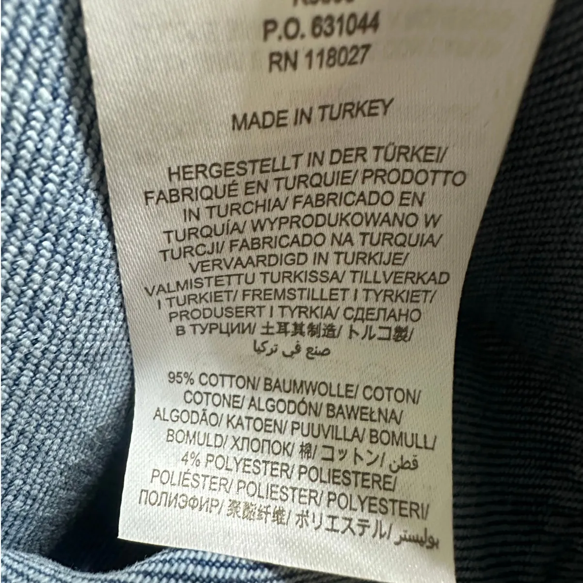 Boden Denim Skirt Cotton Blend A - Image 8