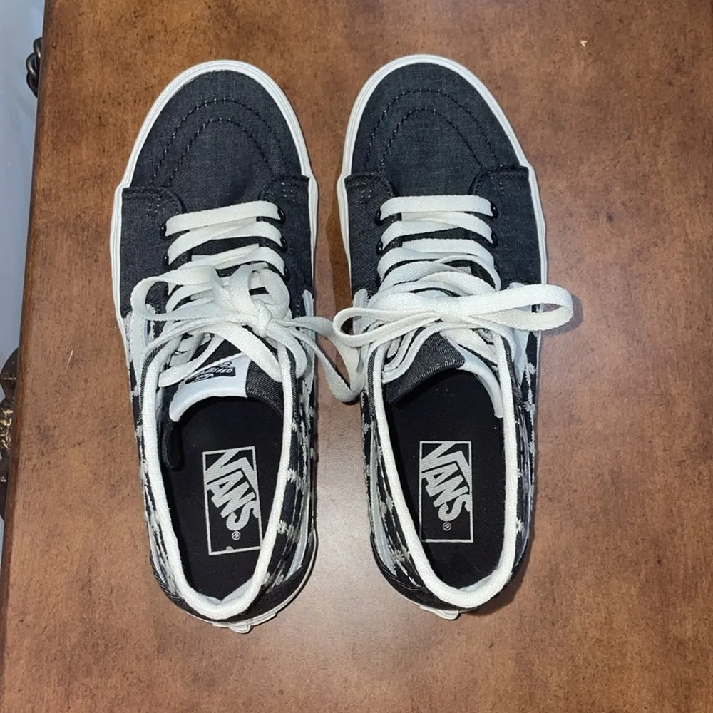 Vans Sk8-Hi Tapered Stackform 'Denim Mix' Size Women’s 9.5 Men’s 8 Embroidered - Image 12