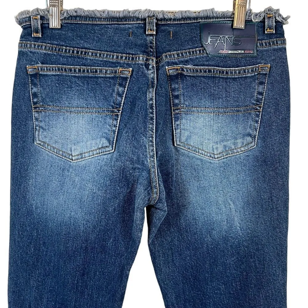 BCBG MAXAZRIA Jamil Y2K Low-mid rise Flare Jeans - Image 13