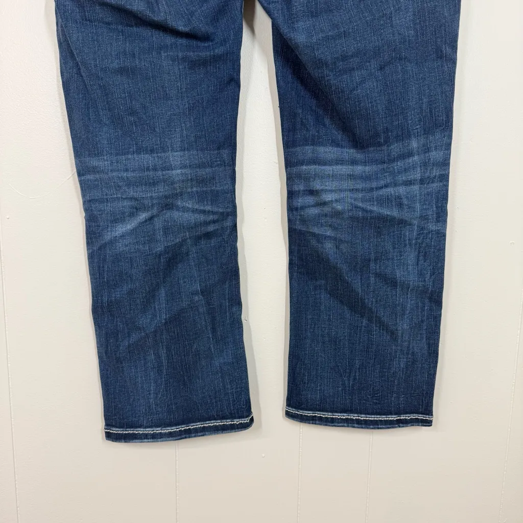 Miss Me Leopard Print Curvy Crop Jean - Image 9