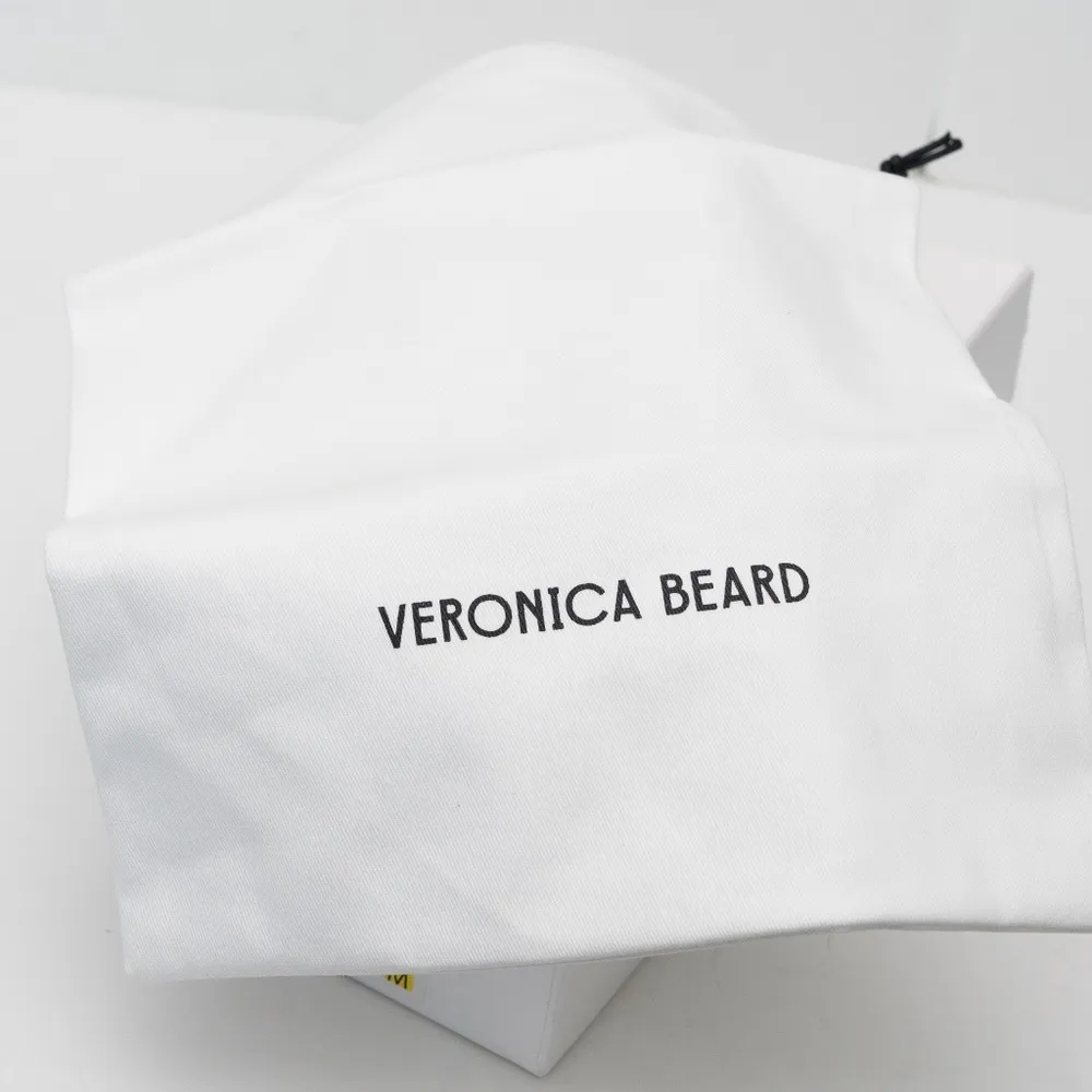 Veronica Beard. Penny Woven Silver Flats. - Image 3