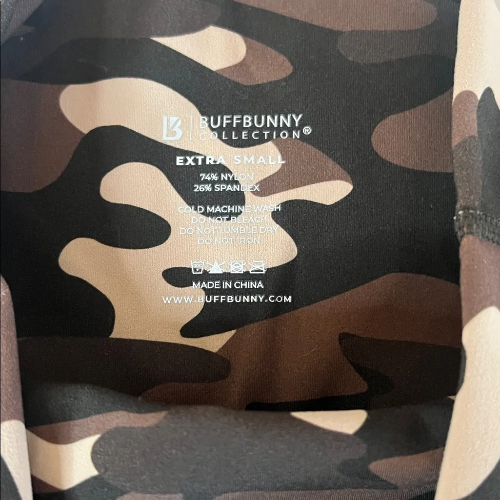 Buffbunny Camouflage Legacy High Waisted Leggings Size XS Brown - Image 5