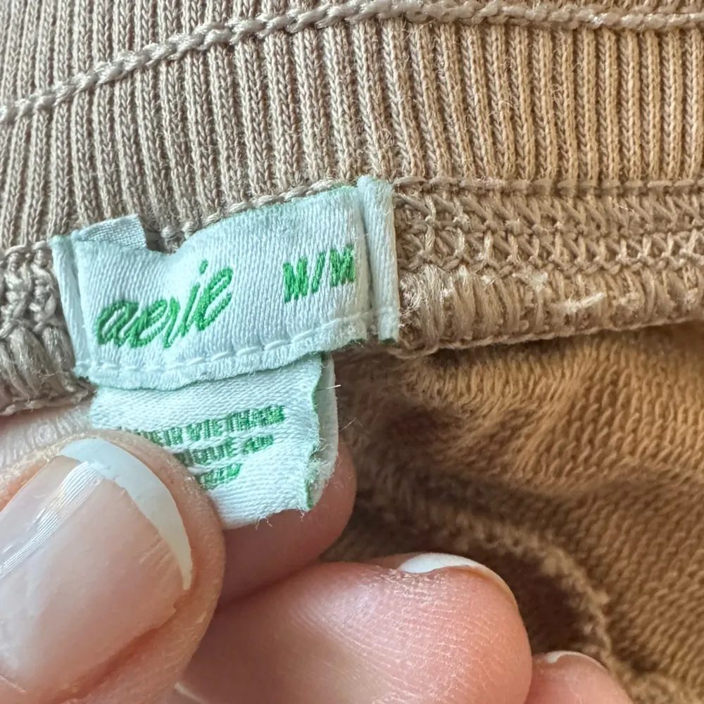 ⭐️Aerie Cargo Joggers 100% Cotton Khaki⭐️ ~medium - Image 6