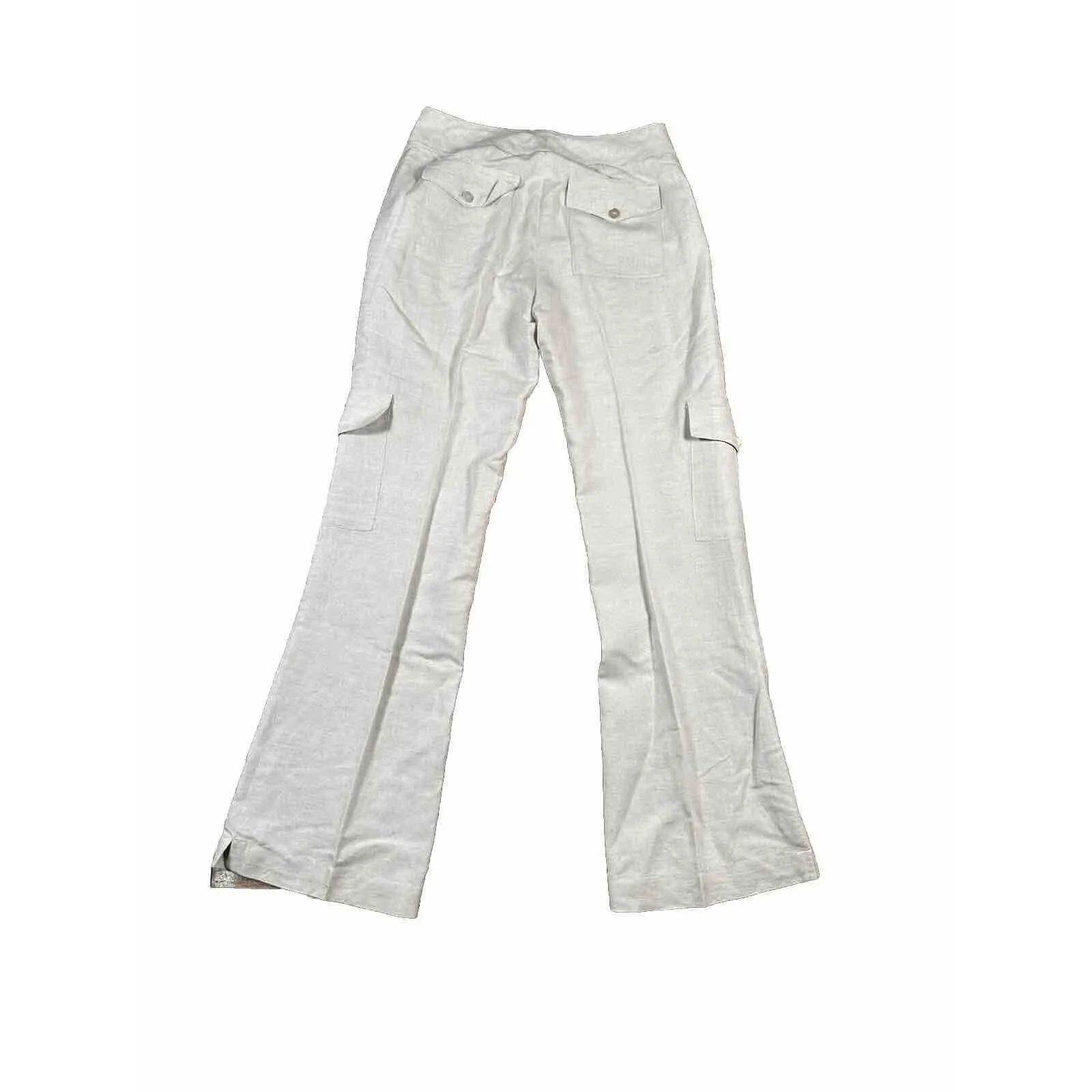 Women’s‎ Kenar Size 2 Cream Cargo Pants. - Image 4