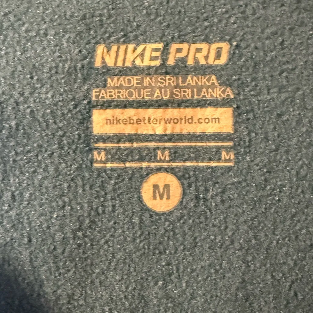 ✨ Nike Pro Dri-FIT Half Zip Athletic Top | Blue | Size M - Image 4