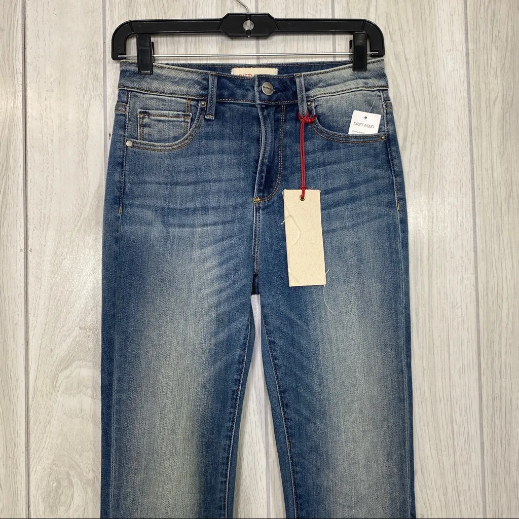 NEW Driftwood Farrah Flare Jeans Floral Embroidered Boho size 25 NWT - Image 3