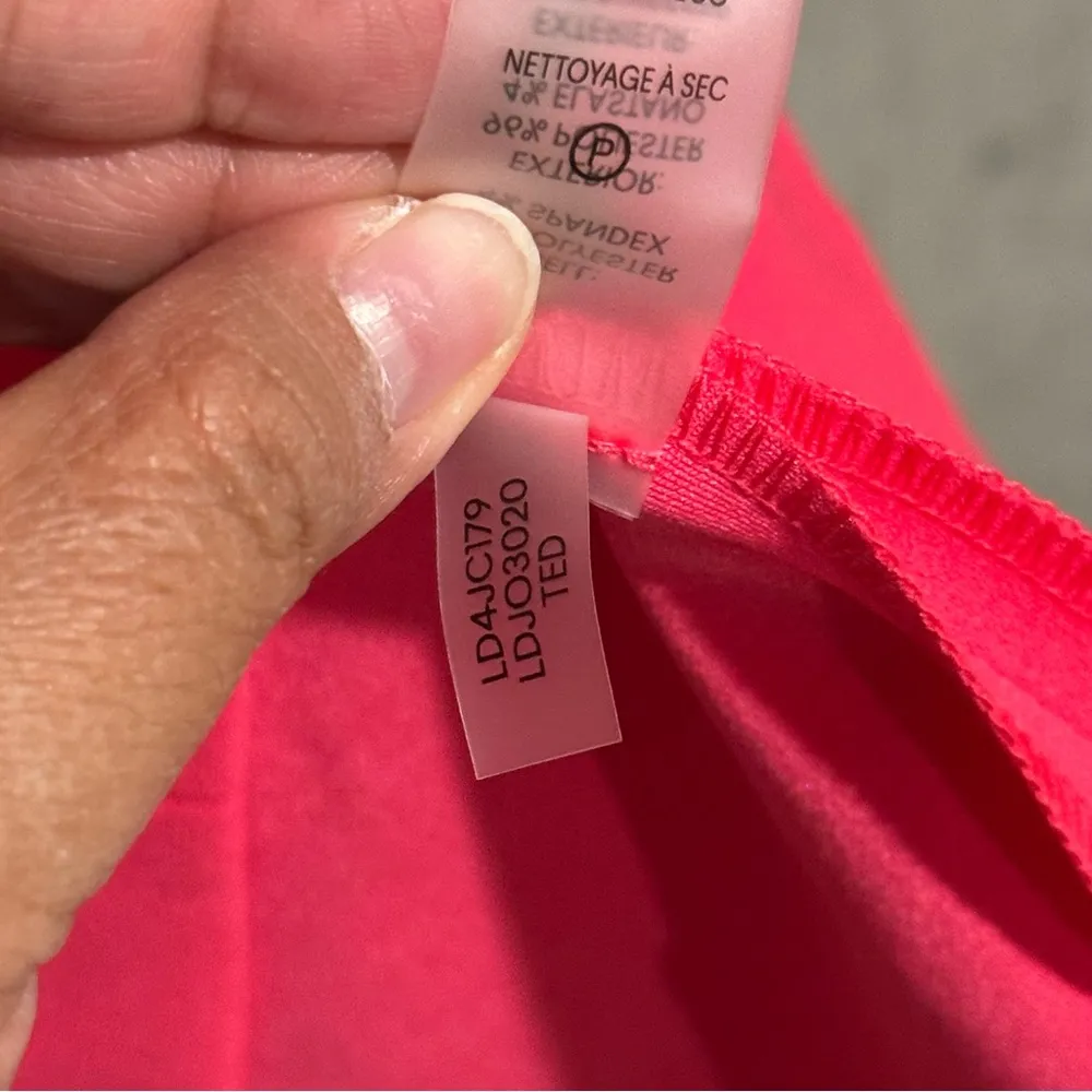 Karl Lagerfeld Women's 8 Scuba Crepe Round Neck Puff Sleeve Sheath Dress Party - Image 6