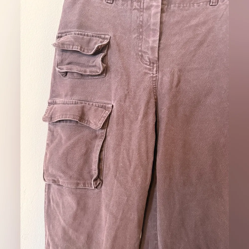 WILFRED FREE ARITZIA COCOA WIDE LEG WOMENS 0 Cargo Pants - Image 4