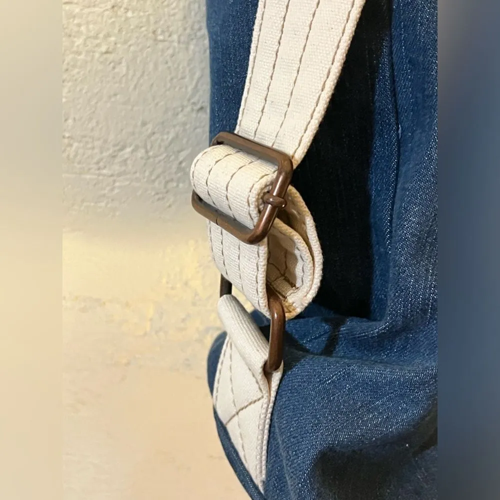 GAP FEED USA denim bag NWOT amazing denim bag to carry anywhere, quality bag! - Image 3