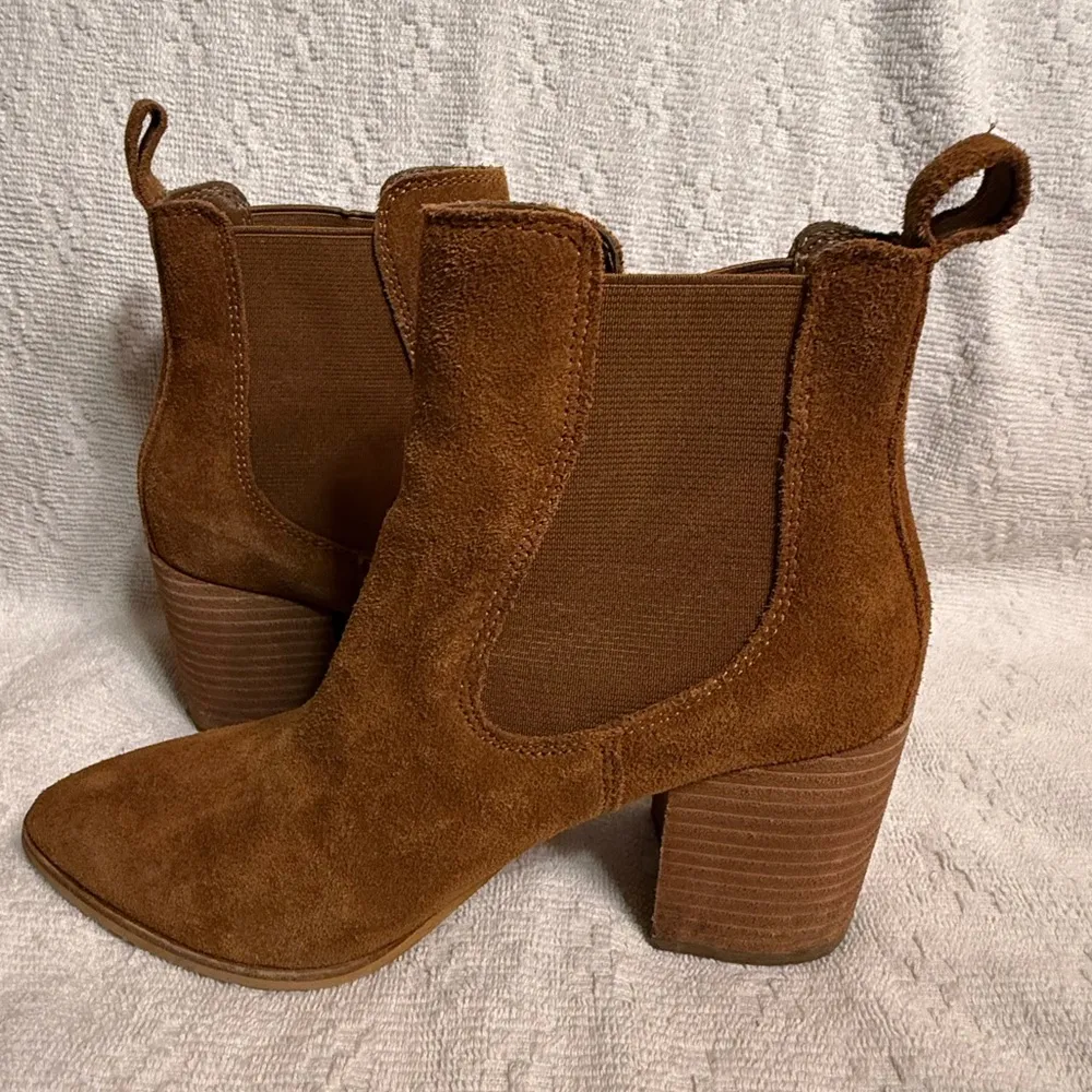 Steve manden  Brown Suede Ankle Boots - Image 2