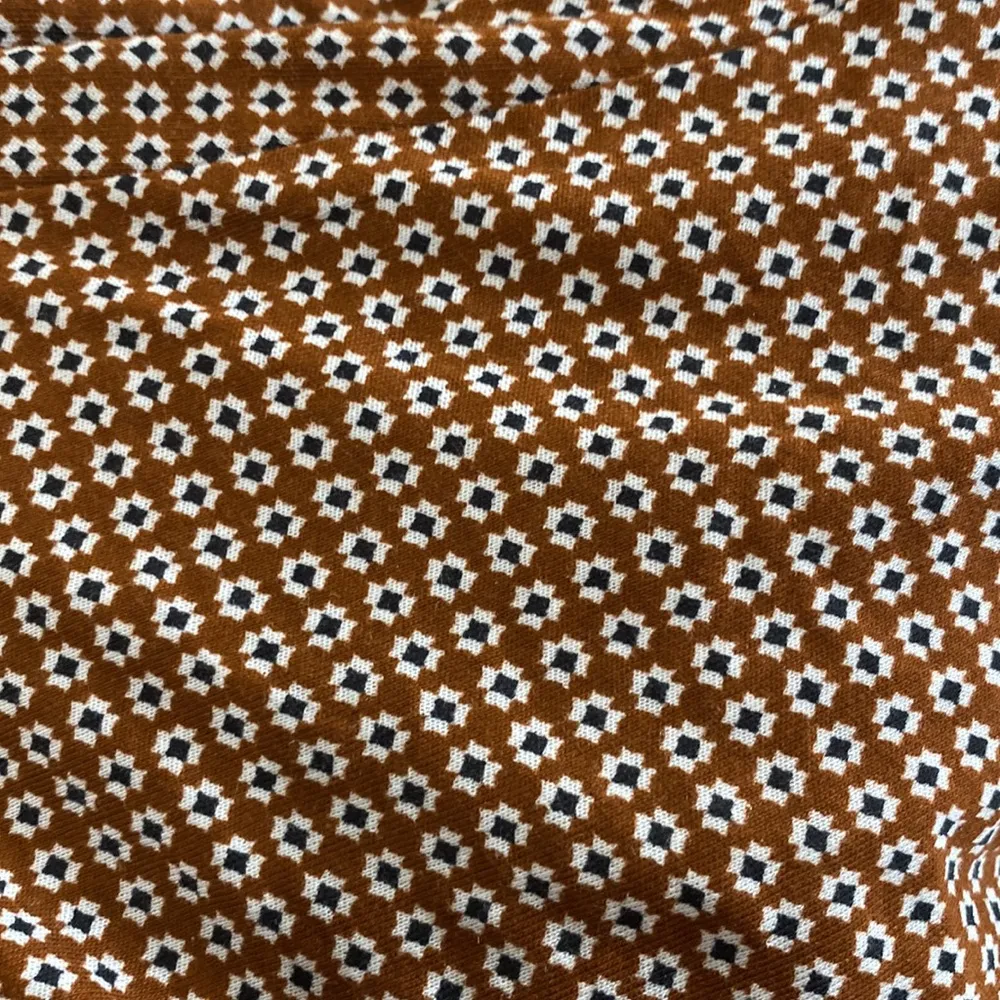 Rag and Bone Shaw Cotton Paneled Long Sleeve in Brown Multi - Image 6