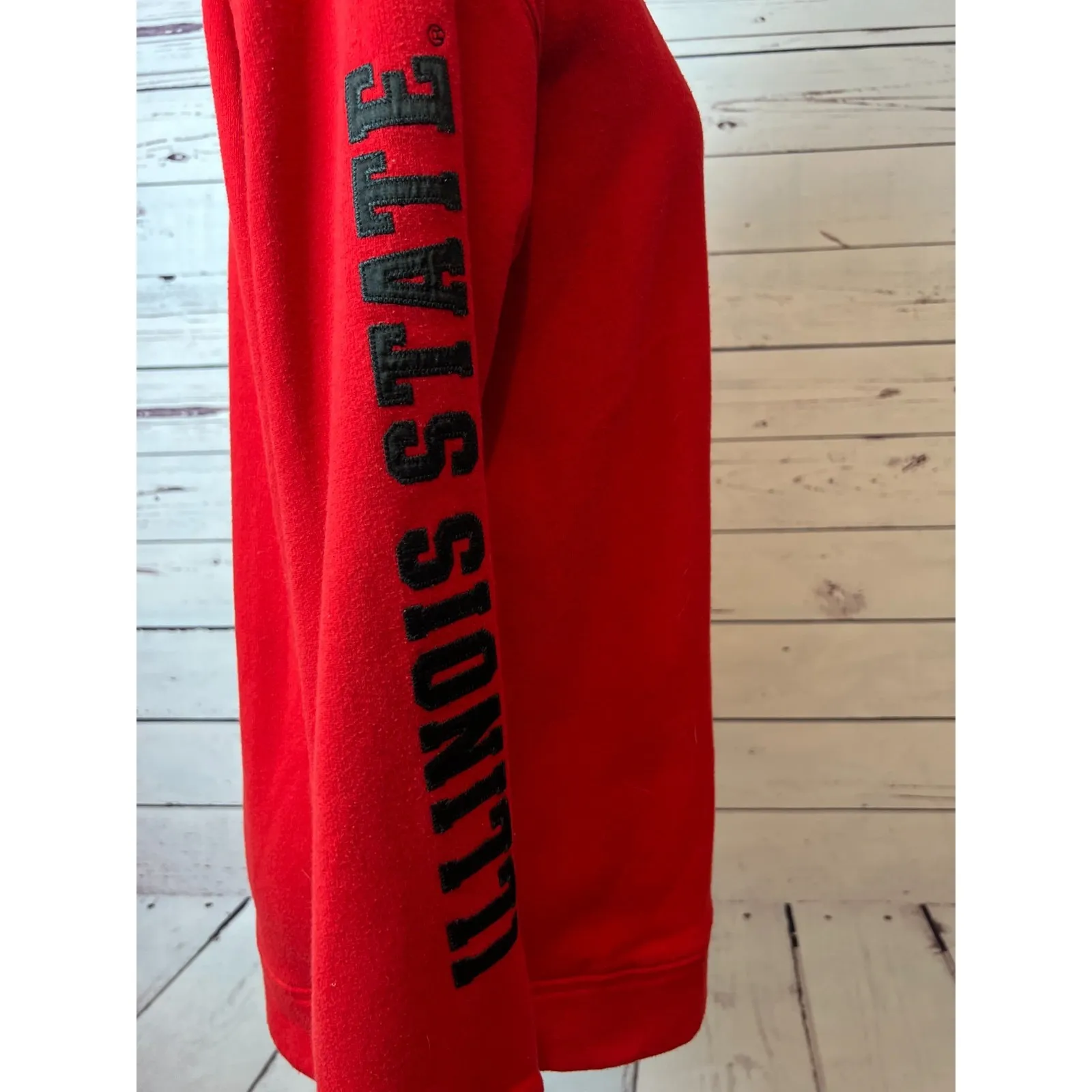 5th & Ocean Illinois State ISU Redbirds Small Victorias Secret Sweatshirt Sequin - Image 7