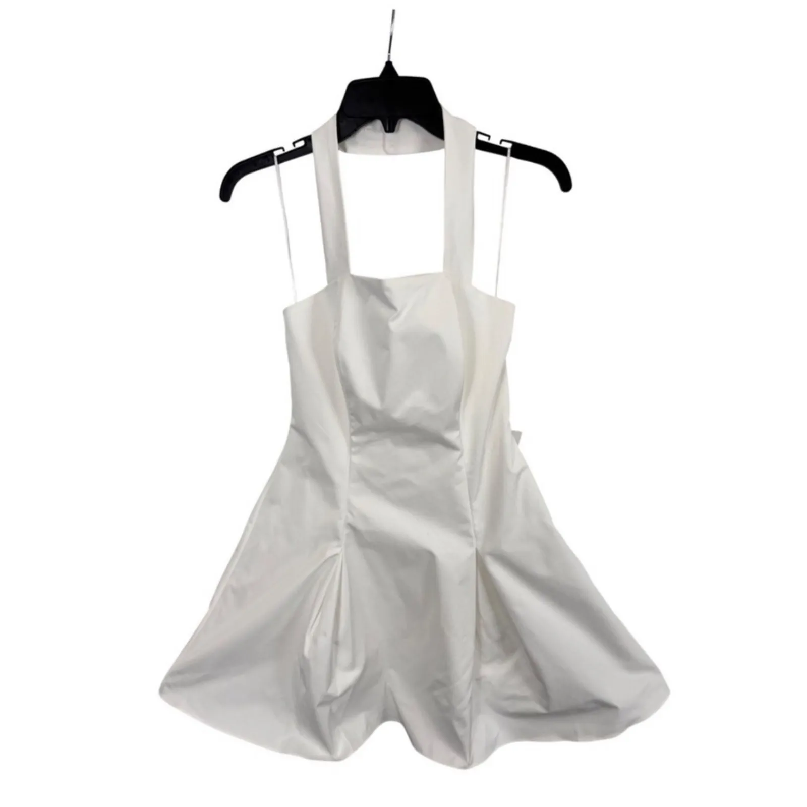 Aqua‎ White Halter Neck Sleeveless Mini Dress Cocktail Party - Image 2