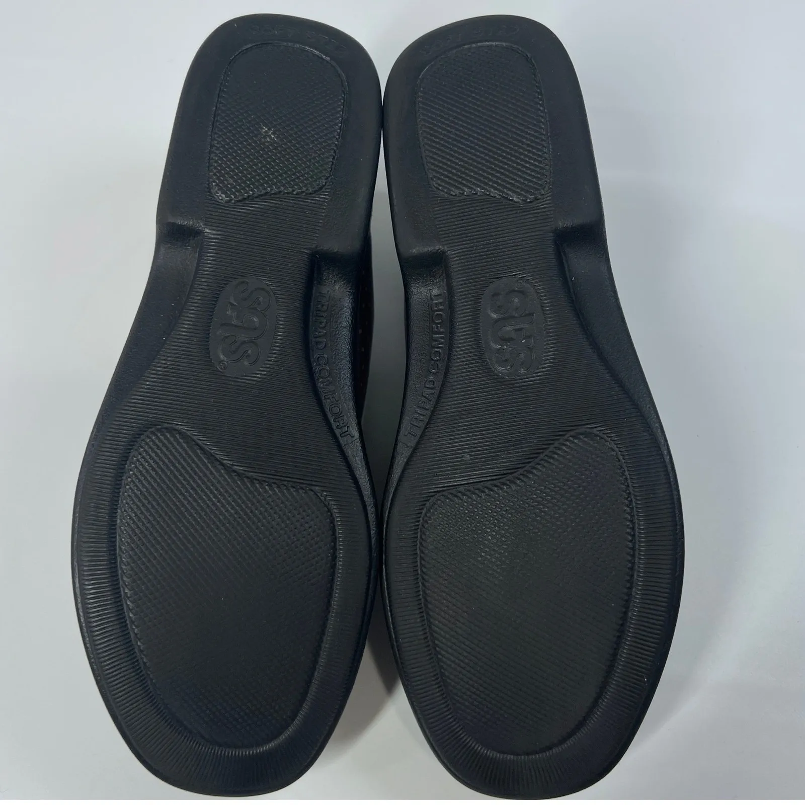 SAS Free Time Womens 8 S Burgundy Leather Moc Toe Comfort Walking Shoes USA Made Brown - Image 8