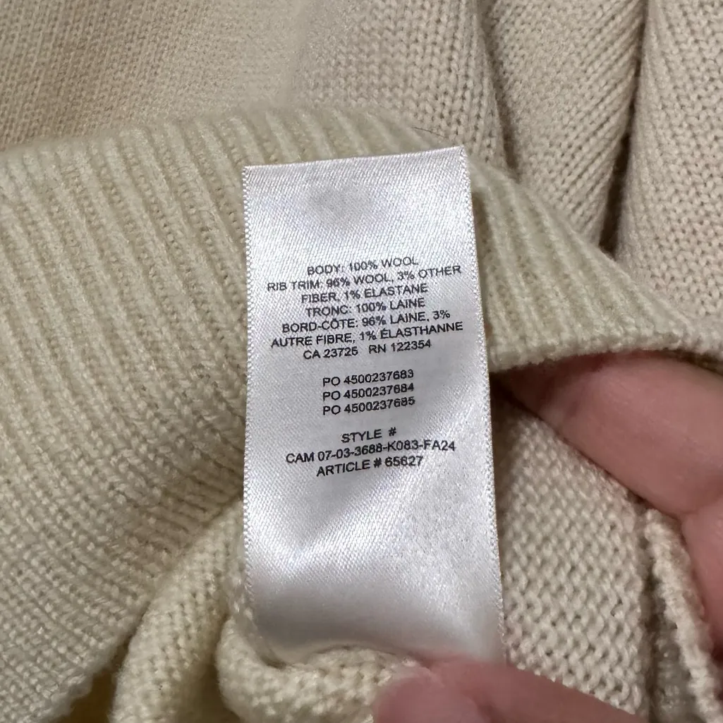 Aritzia Wilfred Free Harper Wool Blend Knit Sweater - Image 6