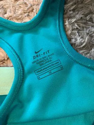 Teal Sports Bra - Image 3