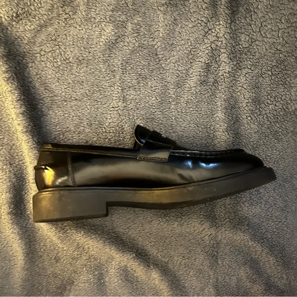 Vagabond Shoemakers Kenova Black Leather Loafers size 39 - Image 11