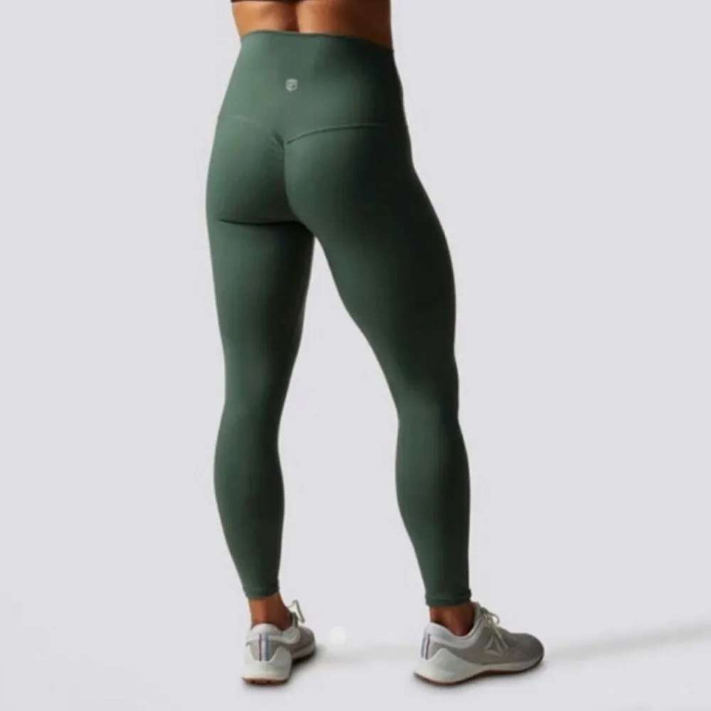 Born Primitive Lift Yourself Up 7/8 Leggings in Forest Green Size Small - Image 2