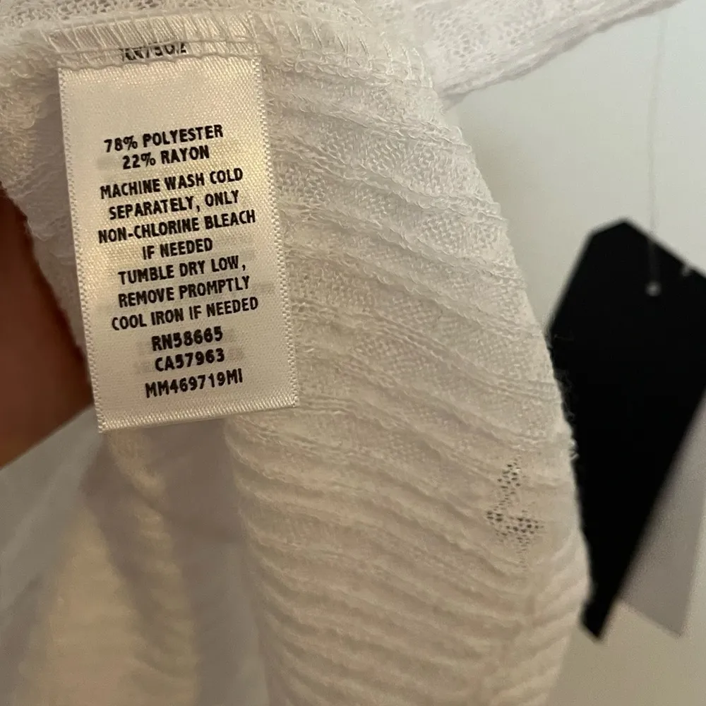 NWT Melrose & Market Button Front Tank White XL Nordstrom - Image 5