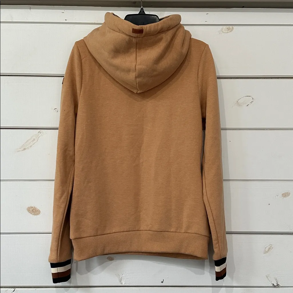 Wanakome Serita Hooded Sweatshirt Hazelnut Small - Image 11