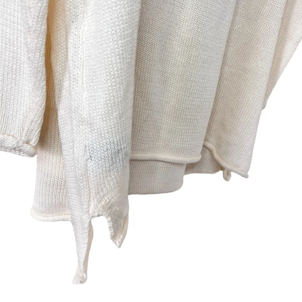 Marled Reunited American Flag “Love” Sweater size 2X - Image 7