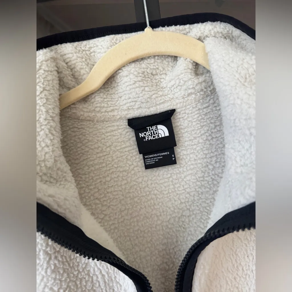 The North Face Dunraven Sherpa pullover jacket zipper Crop mock neck fleece - Image 3