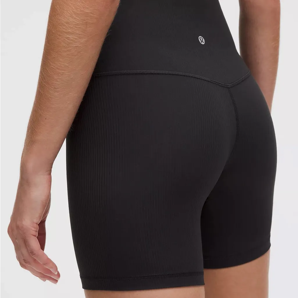 NWT LULULEMON - Align™ High-Rise Ribbed Short 6" - $74 - Size 4 - Image 9