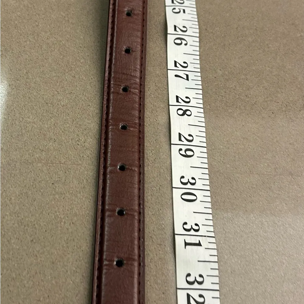 Belt Classic Brown Leather belt - Image 4