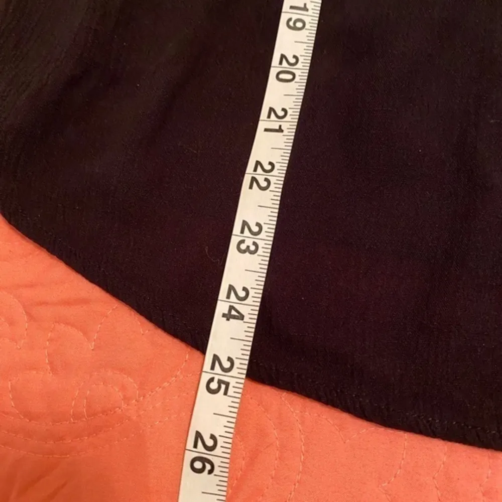 2 for $10 Women’s Studio 3/4 Sleeve Solid Gauze Top with Crochet Neck Black Size L - Image 10