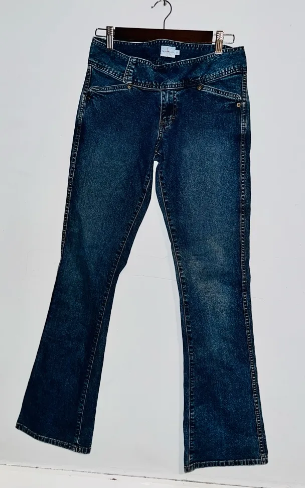 Calvin Klein Jeans Vintage Low Rise Boot Cut Jeans sz 5 - Image 1