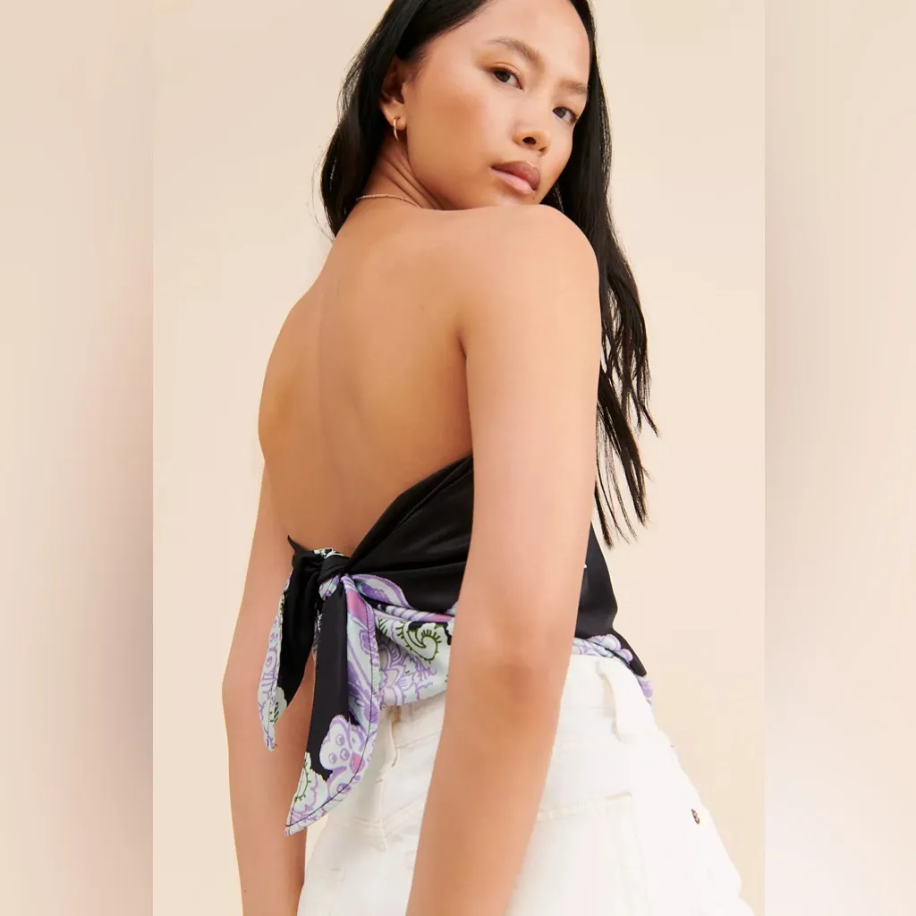 Free People. Spellbound Strapless Bodysuit NWT‎ M - Image 3