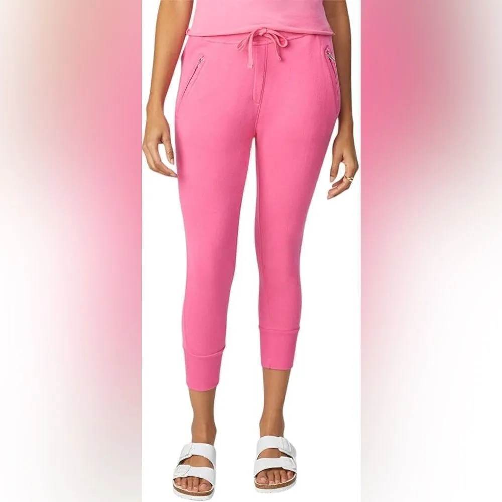 Bandier x Sincerely Jules Bright Rose The Juniper Jogger - Image 4