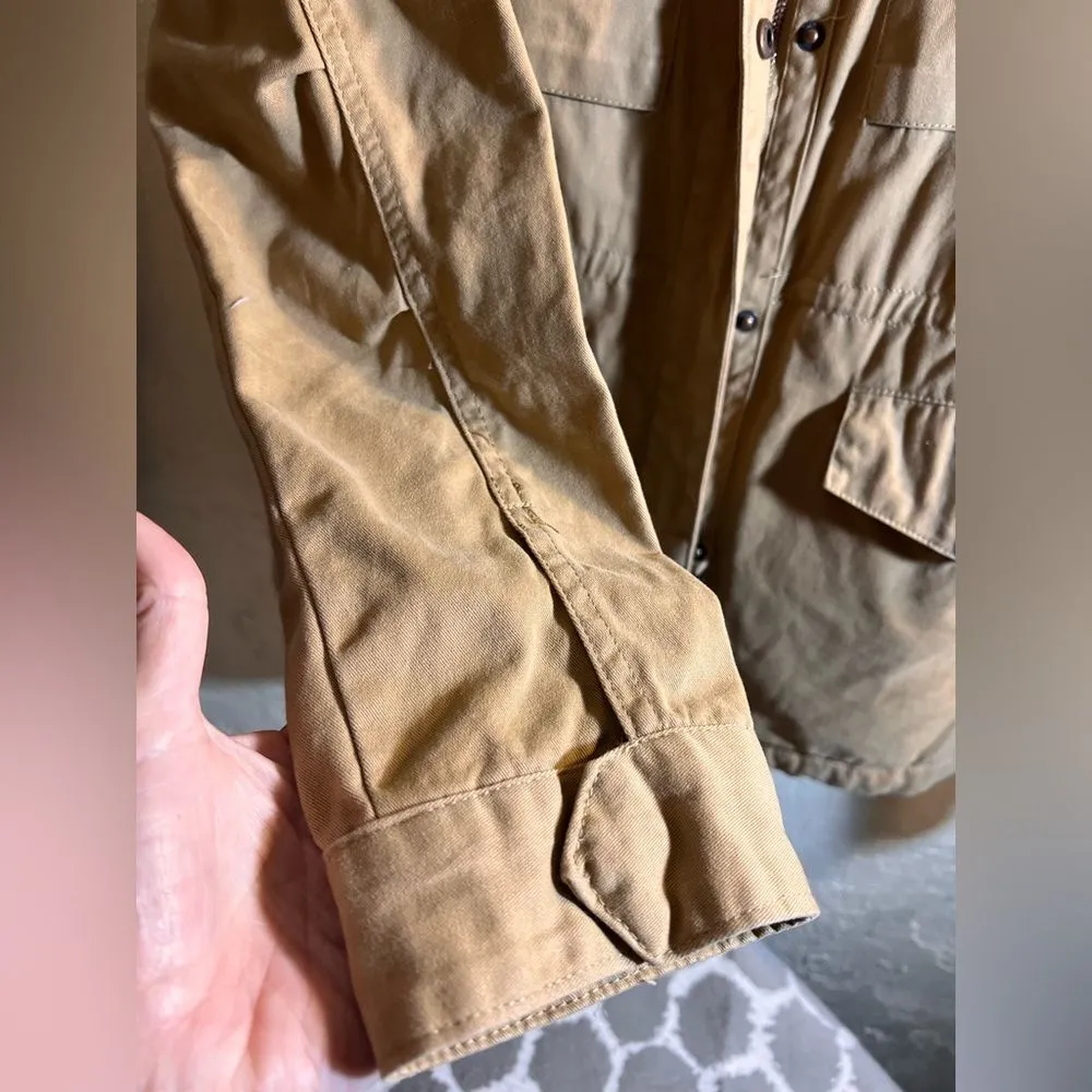 Thread & Supply Camel Utility Jacket M Sherpa lining gorpcore outdoor minimalist - Image 9