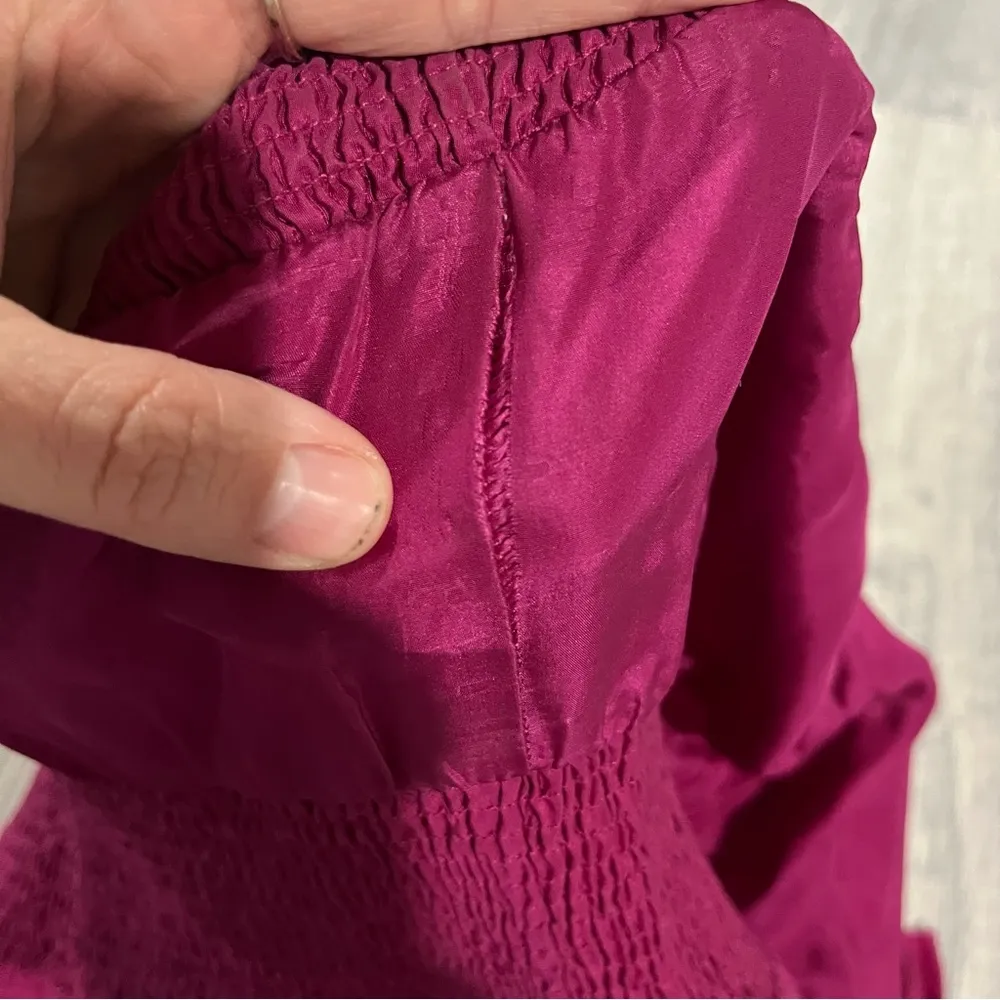 Maeve Anthropologie Plum Purple Strapless Tube Dress; 6 Women’s - Image 9