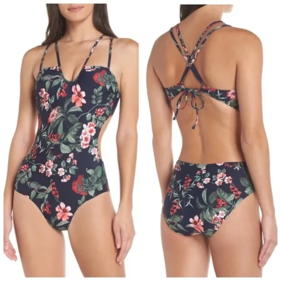 Chelsea 28 Strappy Floral Swimsuit - Image 2