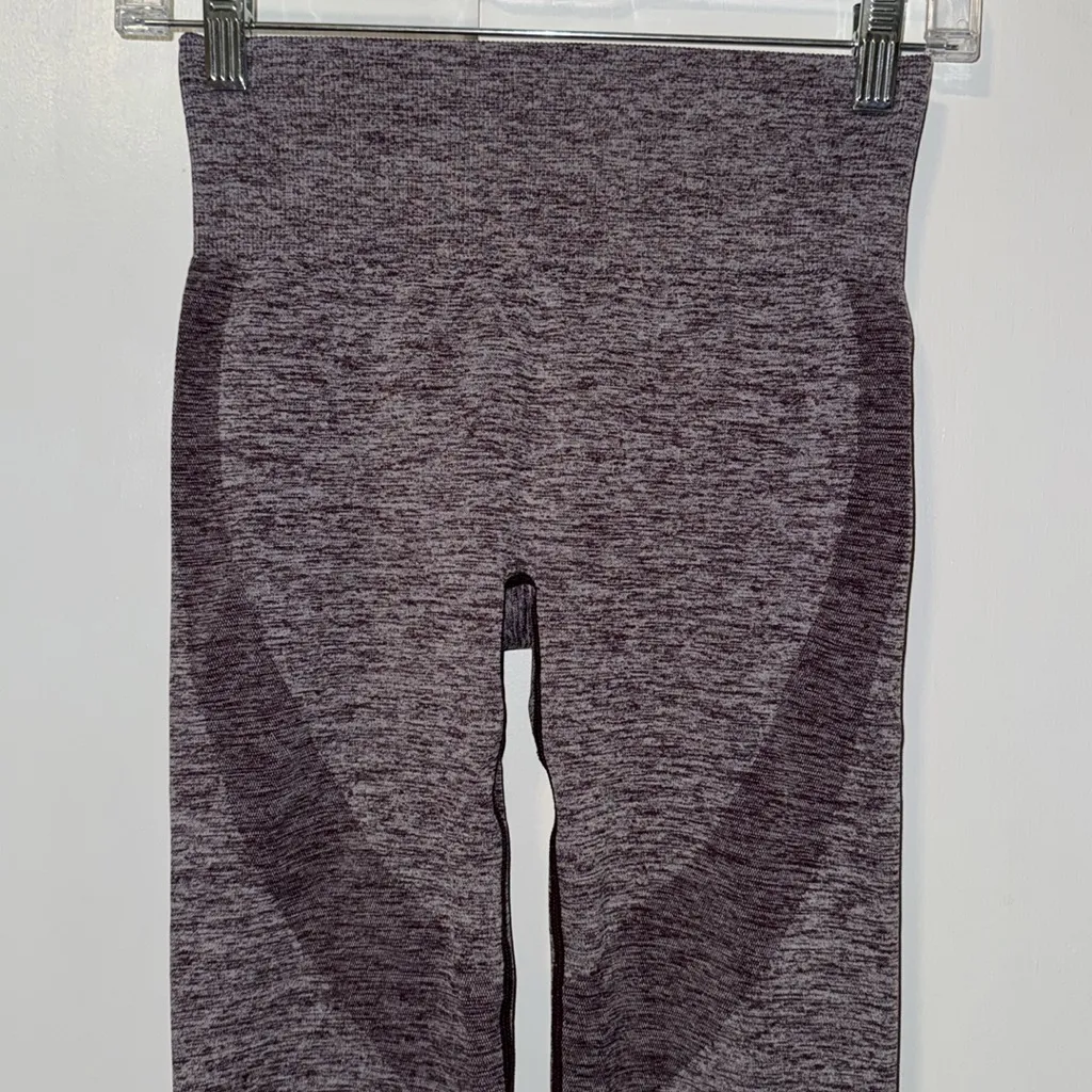 Victoria's Secret PINK Seamless Tight Leggings High Rise Purple Women’s XS - Image 5