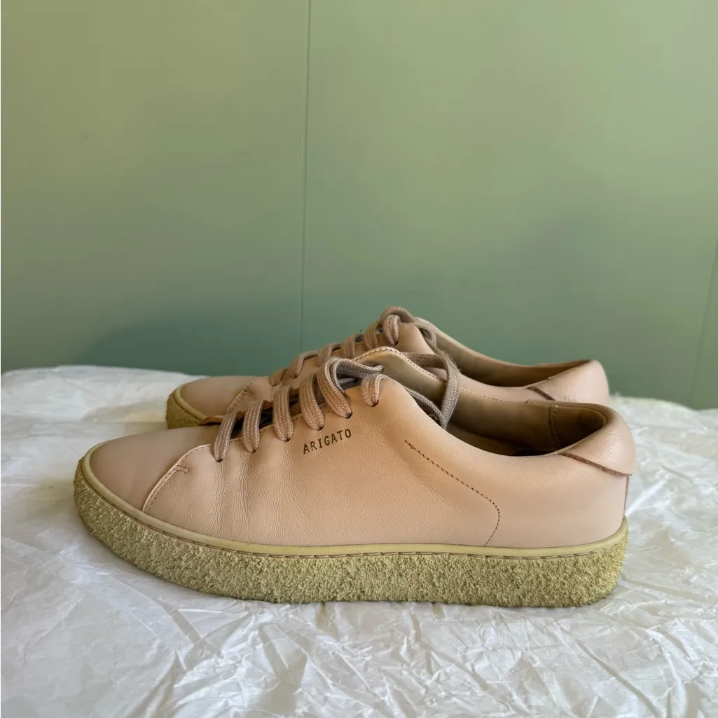 Axel Arigato Tennis Italian Leather Sneakers, Dusty Pink, Size EU 38 (US 7.5) Pink - Image 5