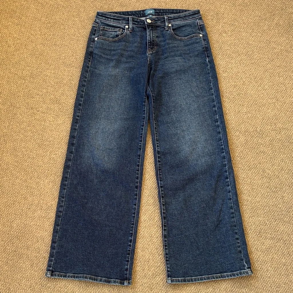 Jag jeans EUC  Willow Wide Leg Jeans Size 6 Retail $124.00 - Image 4