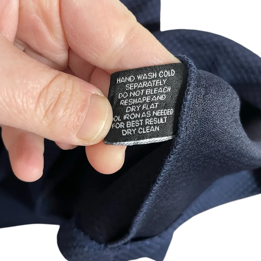 Walter Baker W118 Flare Skater Back Cutout Mini Dress White/Navy Size XS - Image 6