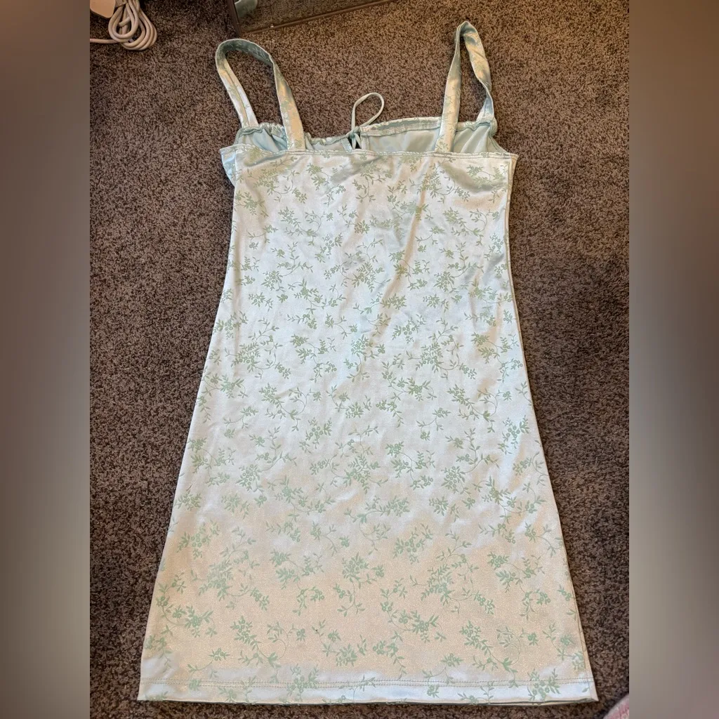 Motel Rocks Blue Mini Dress - Image 3