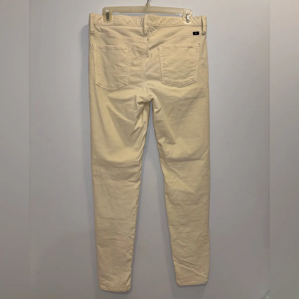 Lucky Brand Women's Cream Skinny Jeans with Zipper Detail - Image 6