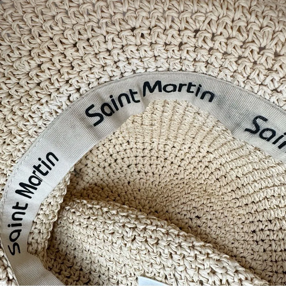 Saint Martin 100% Paper Packable Braid Sun Hat - Image 12