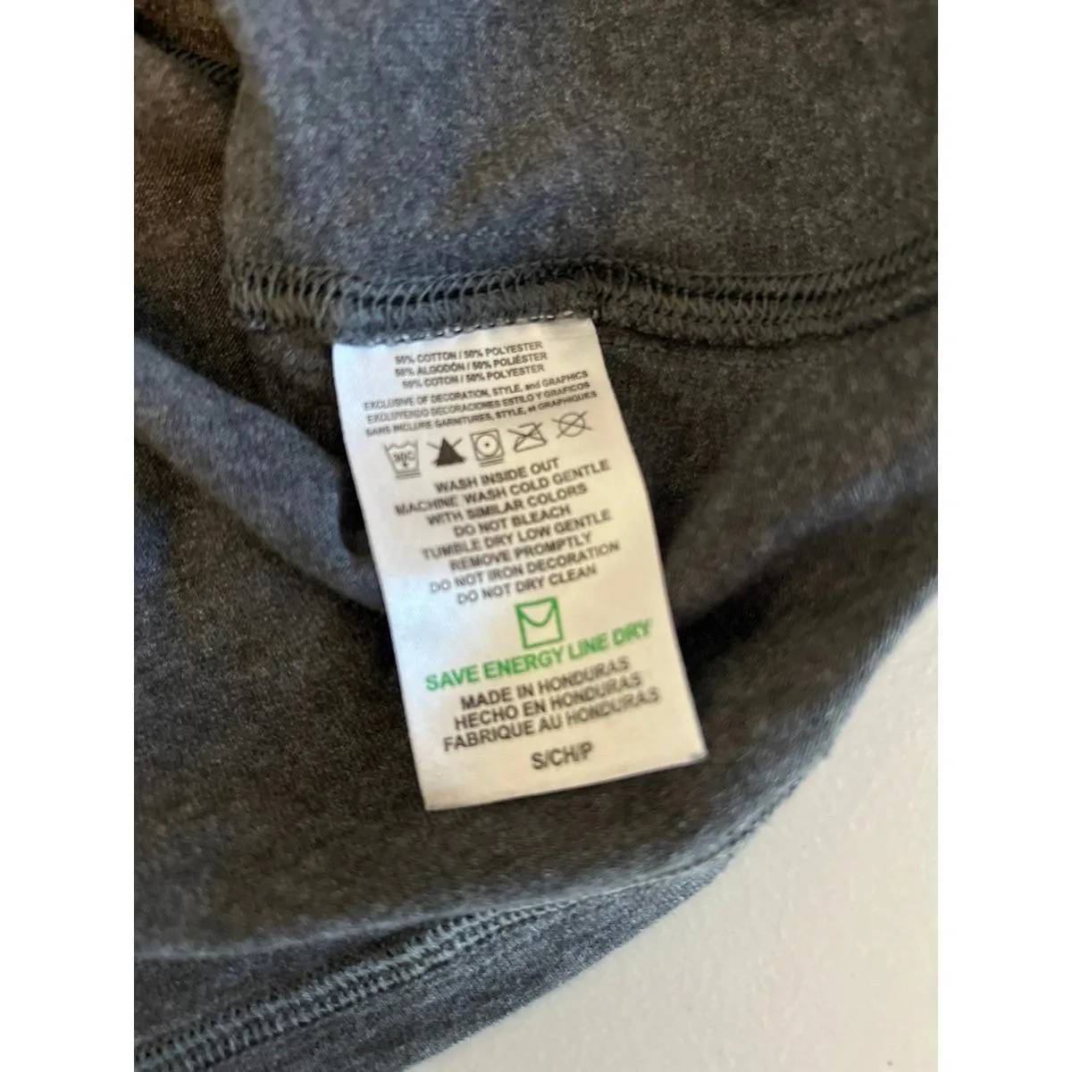 NFL Team Apparel Baltimore Ravens Graphic TShirt Gray Size Small - Image 7